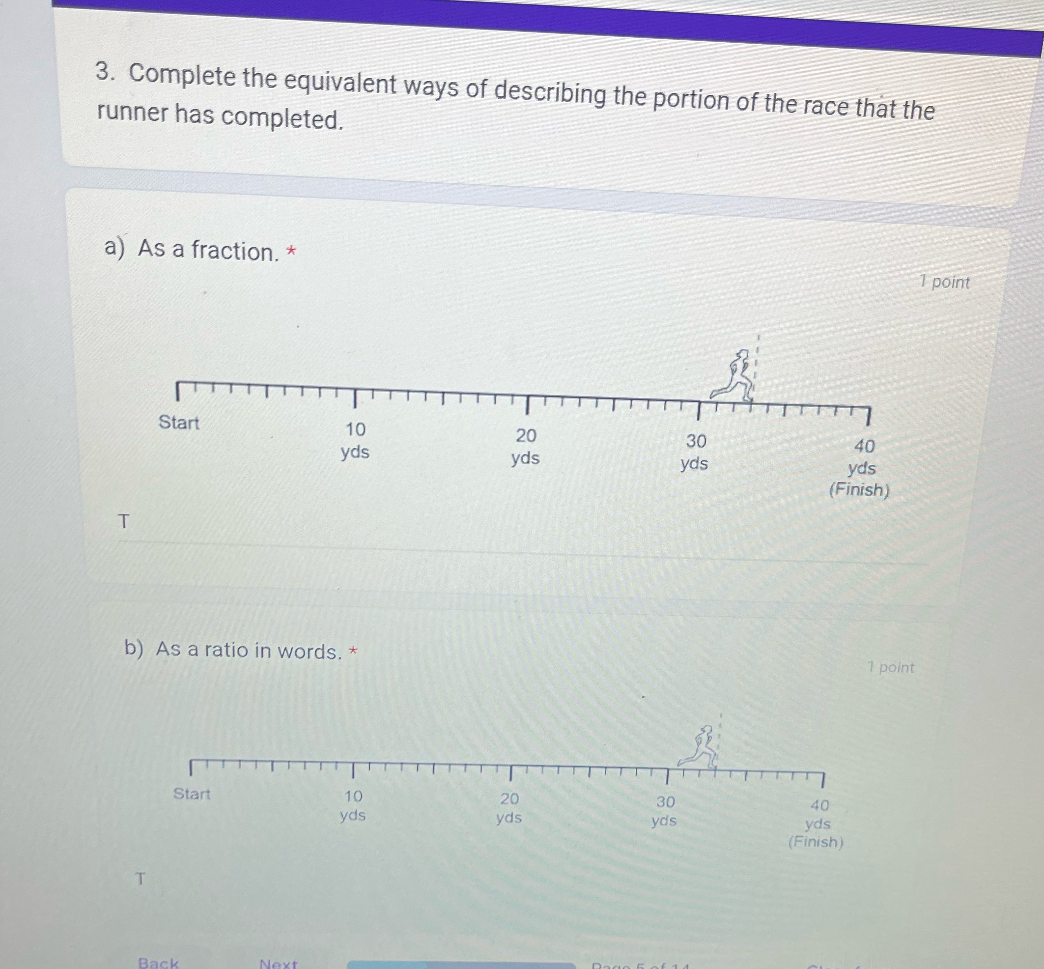 3. Complete the equivalent ways of describing the
