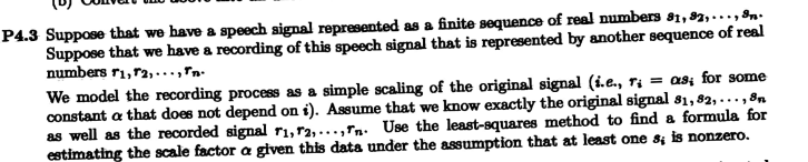 i am stuck here solve this question P4.3 Suppose