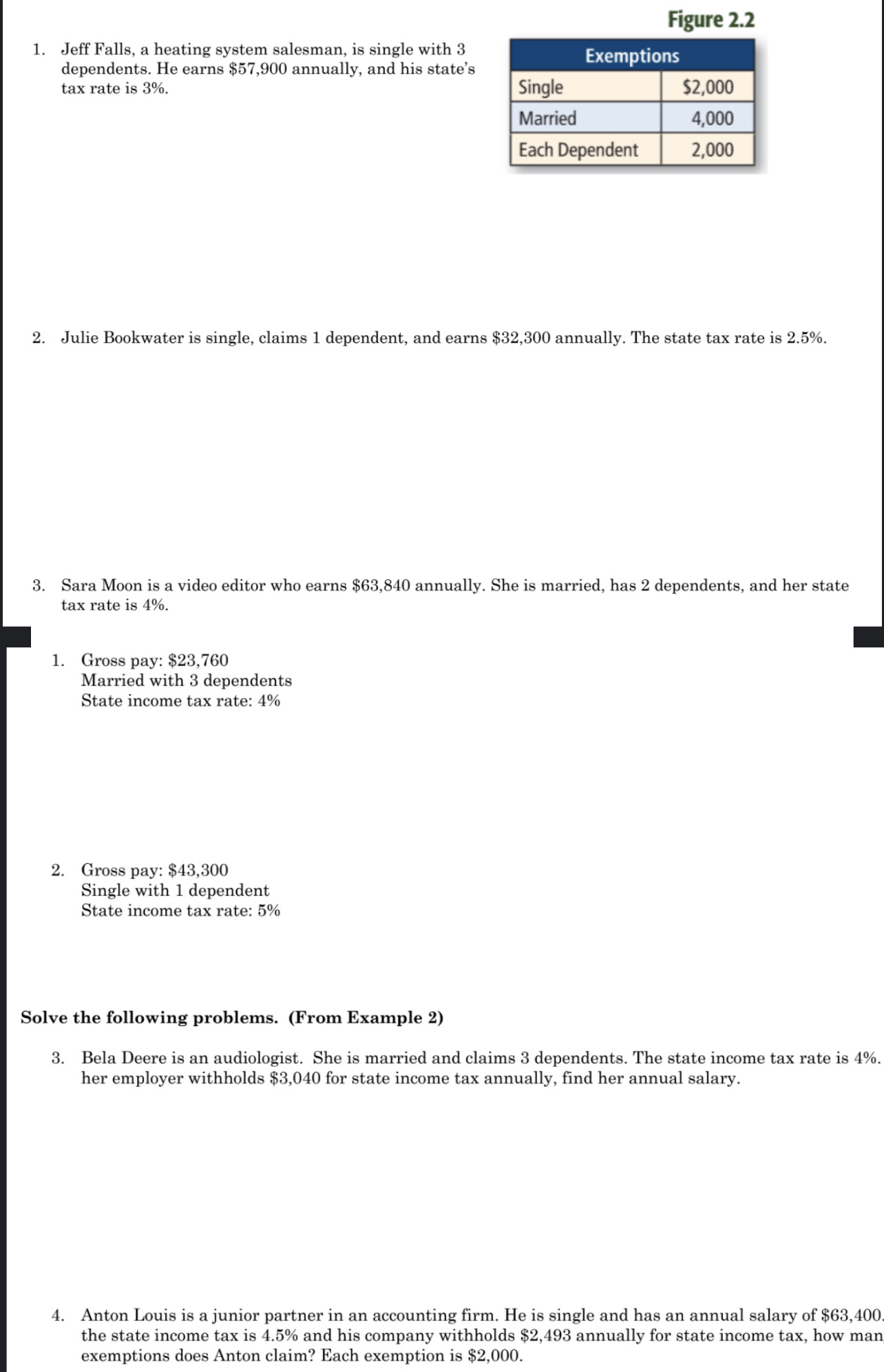 Please solve all questjons Figure 2.2 1. Jeff