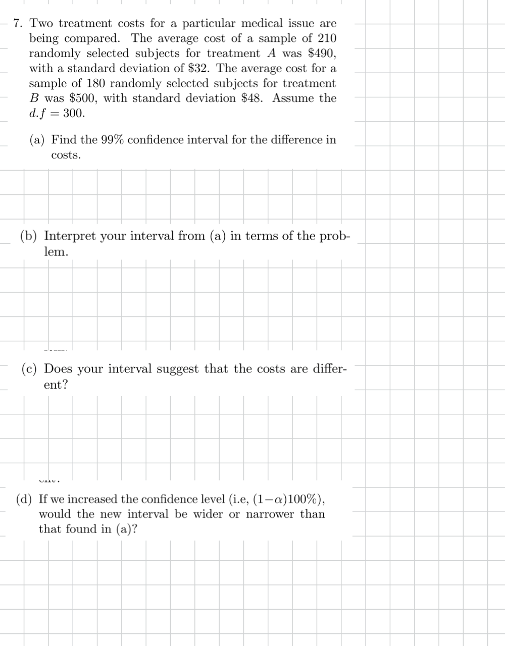 5. As part of a study of natural variation in