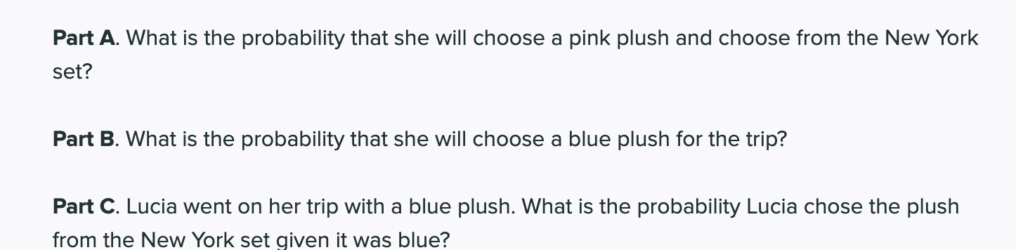 Q6 Problem 5 12 Points Lucia wants to bring 1