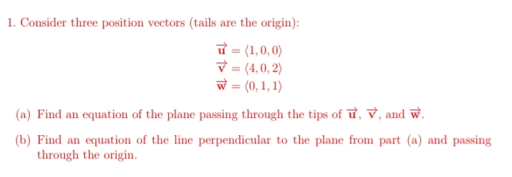 ..Show your workings please 1. Consider three