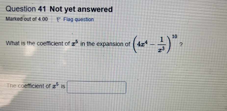 no extra detail Question 41 Not yet answered