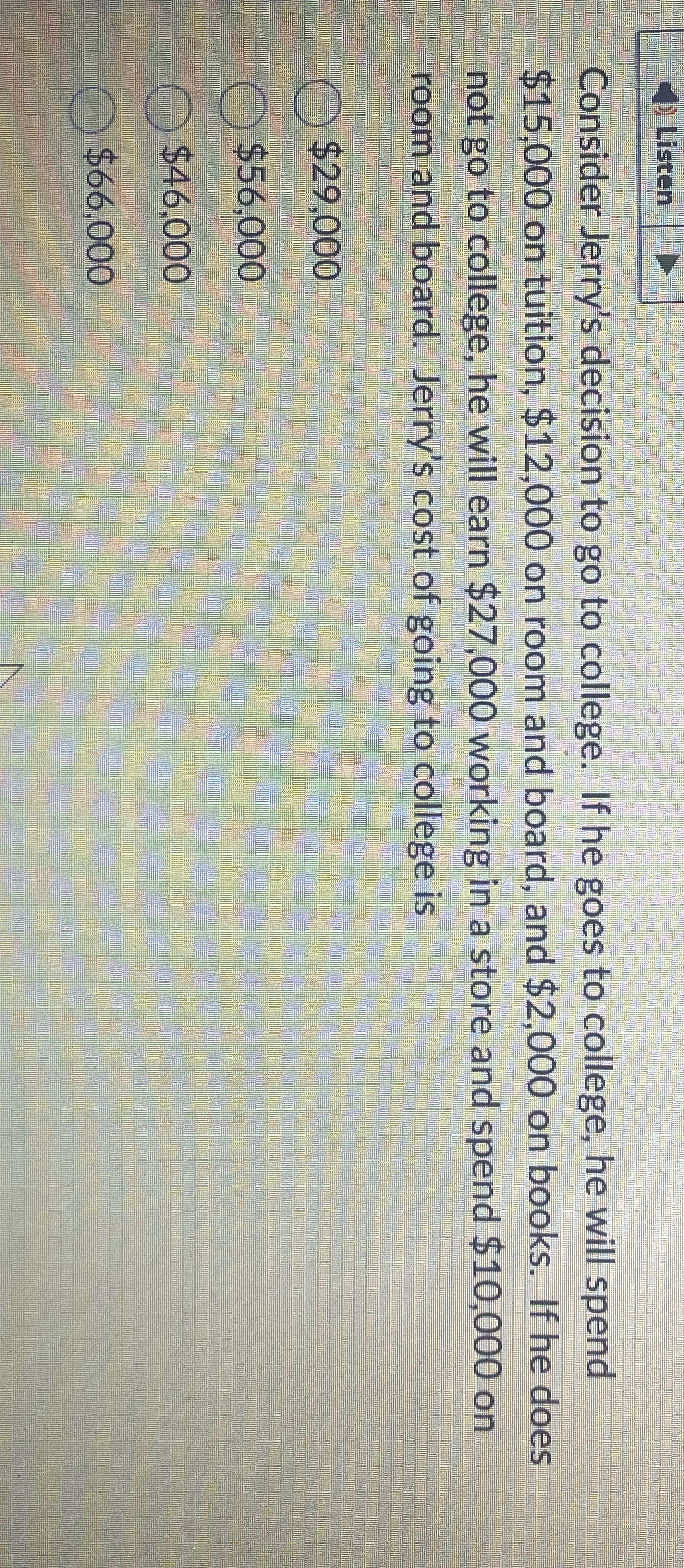Help please "Listen Consider Jerry