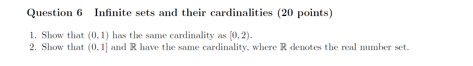 Question 4 Summations (10 points) 1. Find the sum