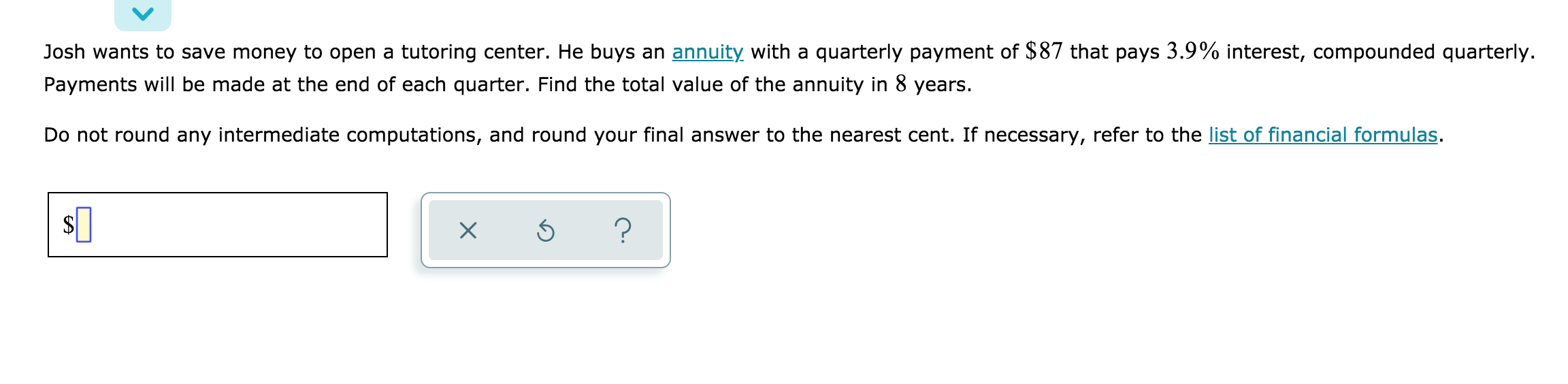 math help pleaseeee V To help with his child's
