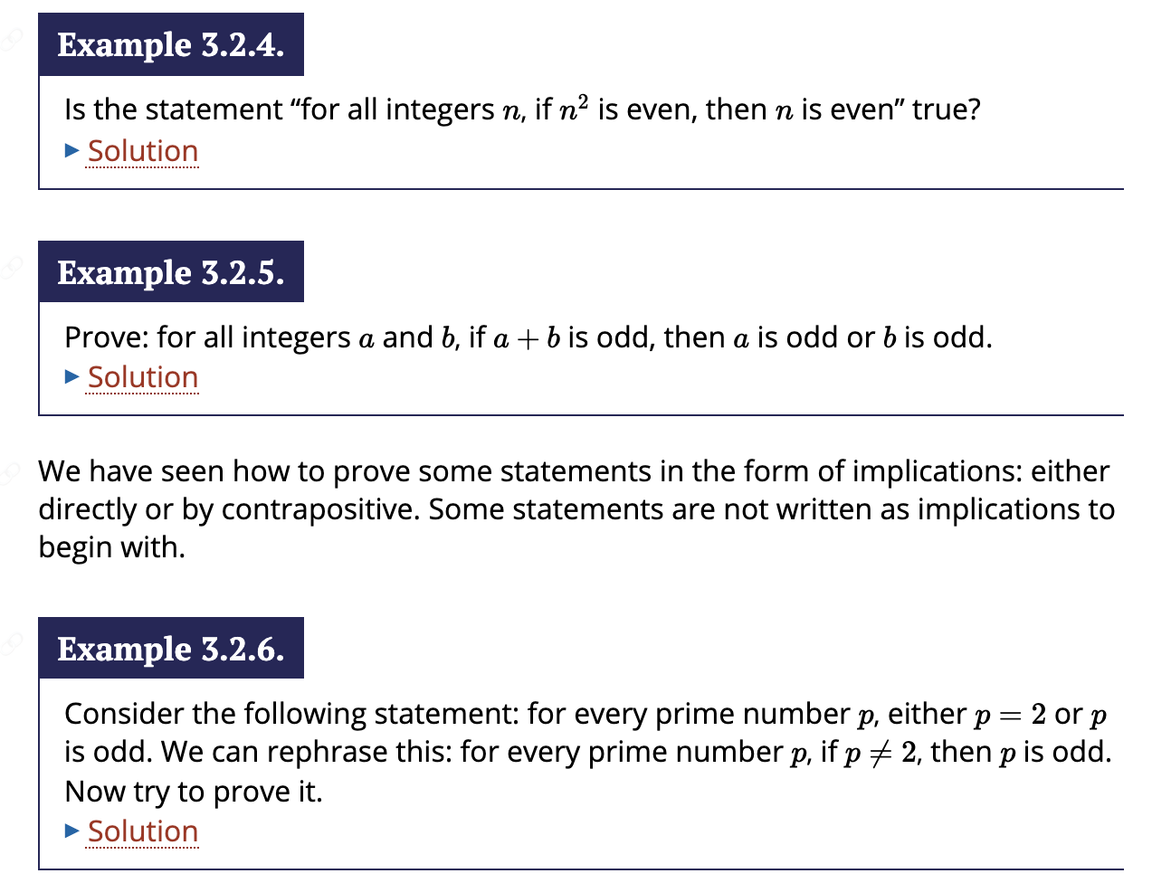 Discrete Math: Re-create the proof of one of the
