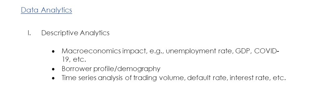 Data Analytics 1. Descriptive Analytics .