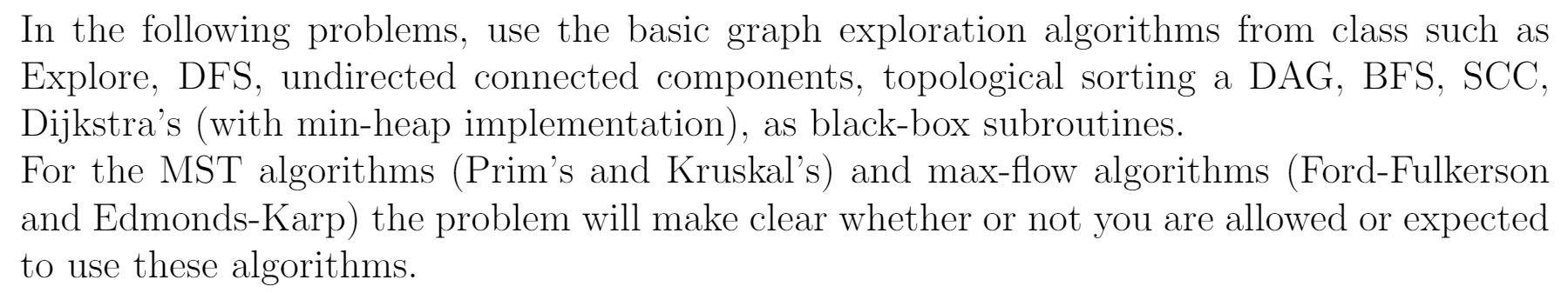 In the following problems, use the basic graph