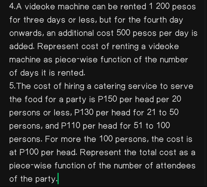 I need it now pls Analyze the given problems and