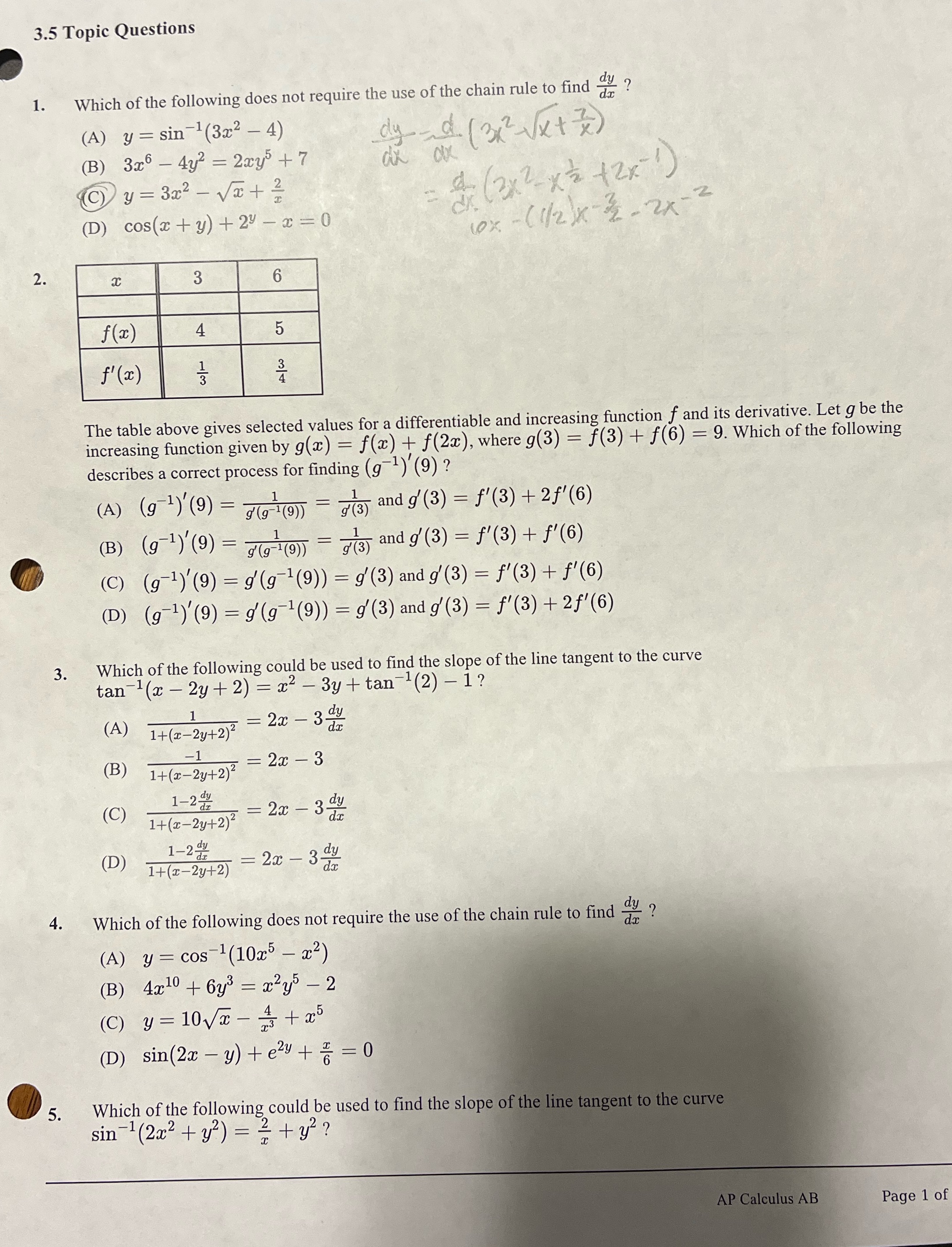 Please answer 1-5questionExplain in steps 3.5