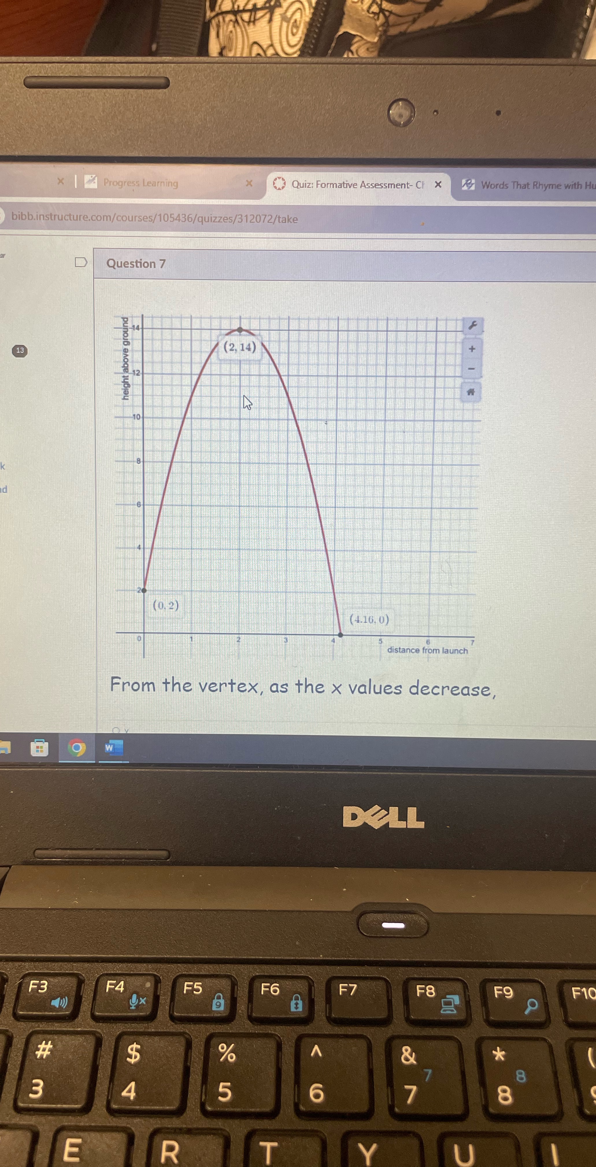 x | Progress Learning X Quiz: Formative