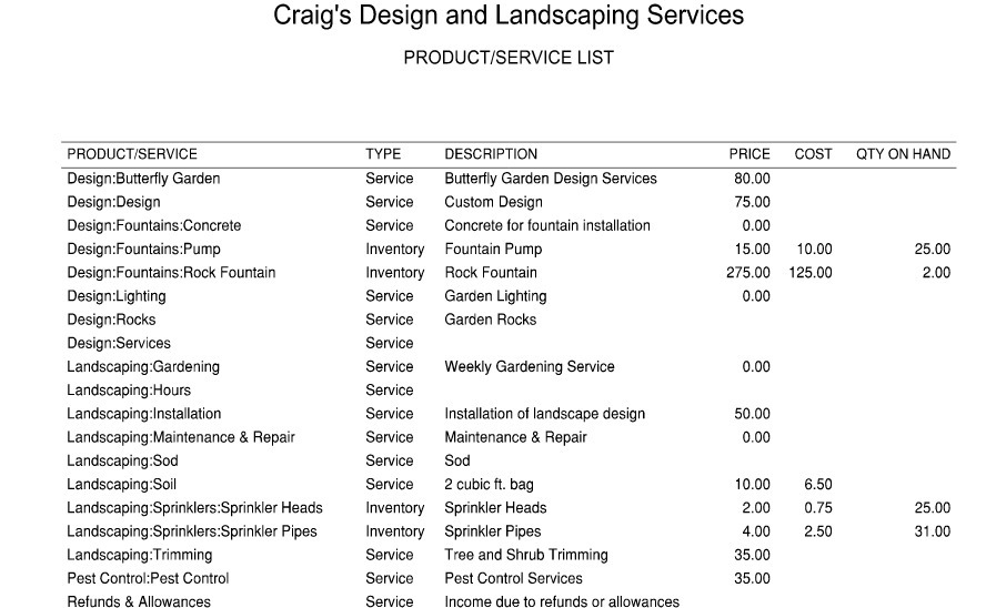 Craig's Design and Landscaping Services