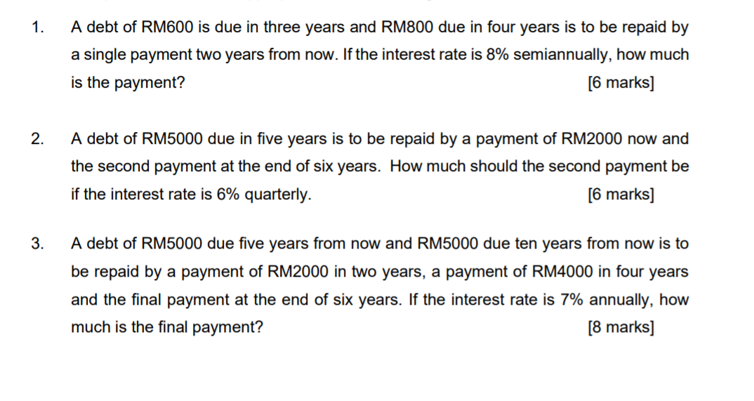 Mathematics in Finance The formula: TUTORIAL 8 :