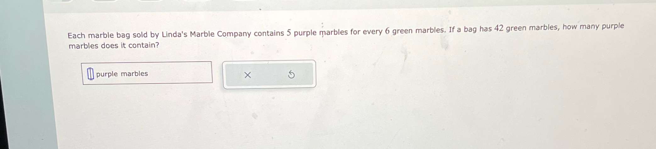 Each marble bag sold by Linda's Marble