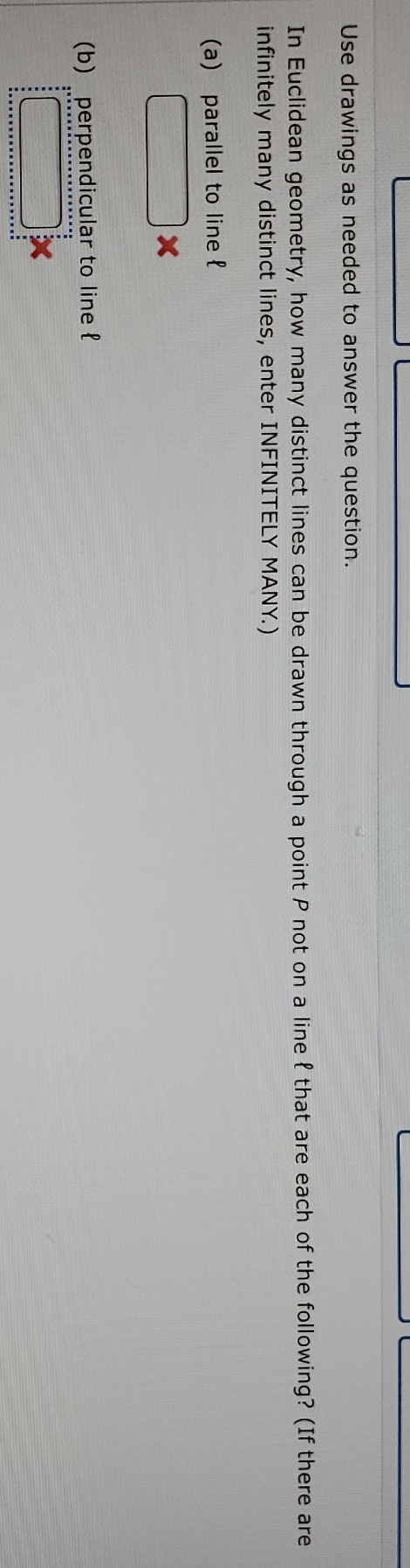 Explain answer Use drawings as needed to answer
