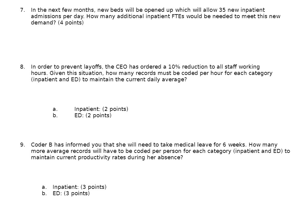 '3. In the next few months, new beds will be