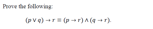 Discrete Math - please answer in detail Prove the