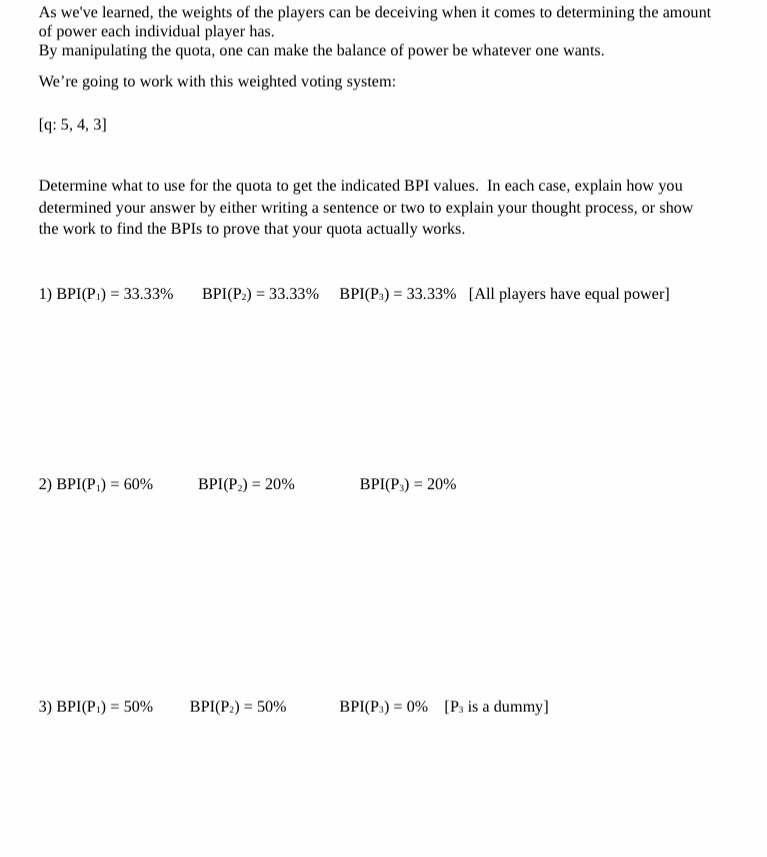 I'm unsure what to say the assignment is asking