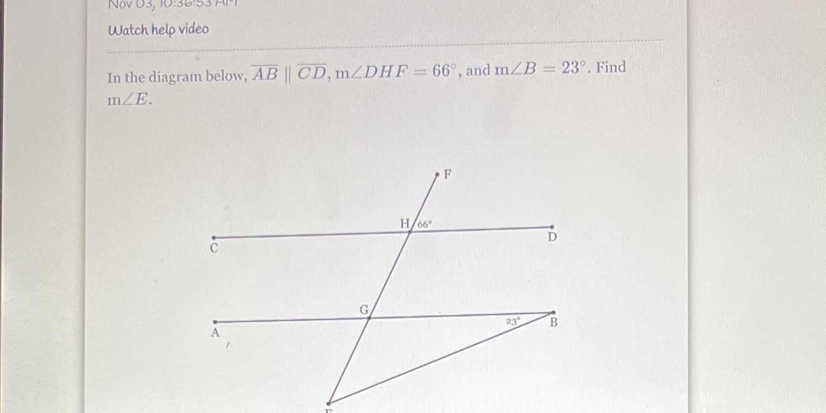 Nov 03, 10:36:53 HI Watch help video In the