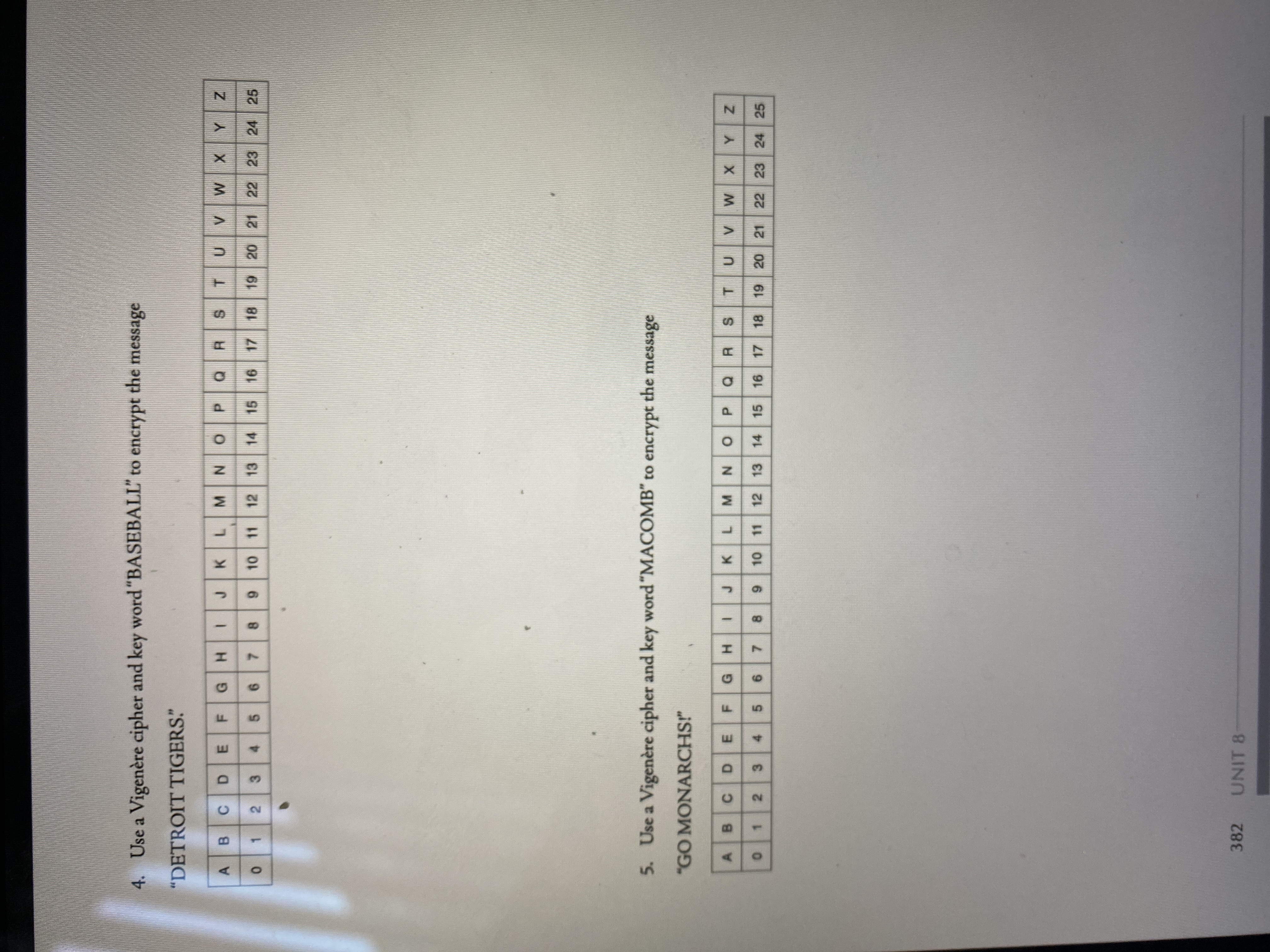 Name: Cryptography Worksheet 1. Shift each letter