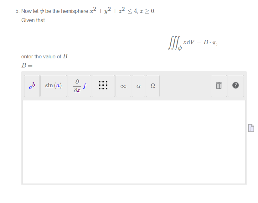 In all cases below marks will only be awarded for