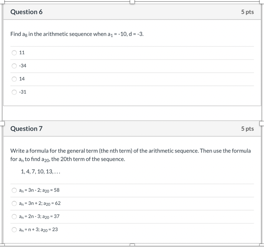 Please help! Question 6 5 pts Find ag in the