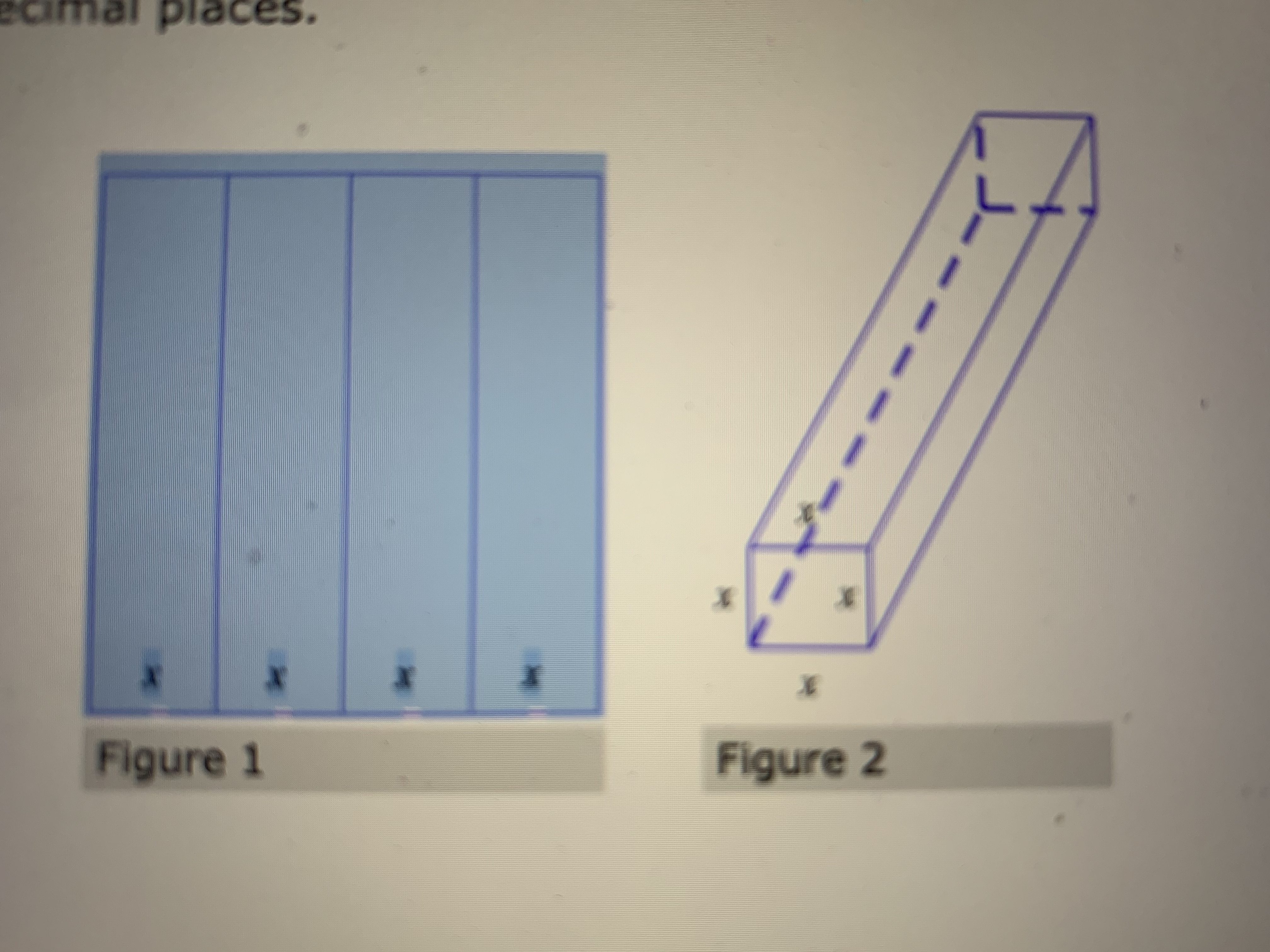 On a rectangular piece of cardboard with