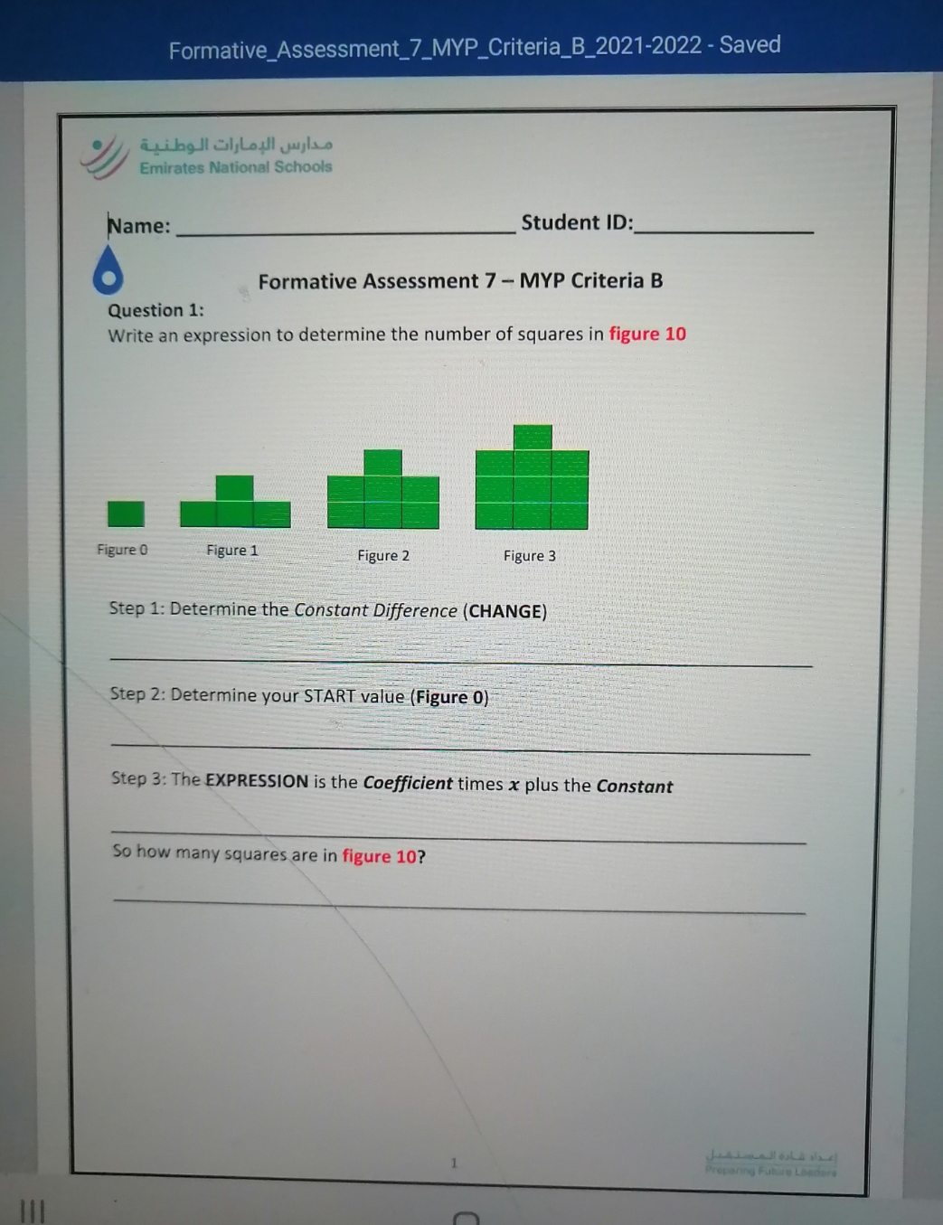 need answers Formative