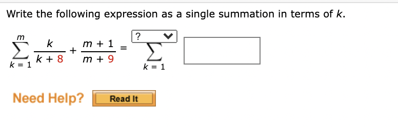 Write the following expression as a single