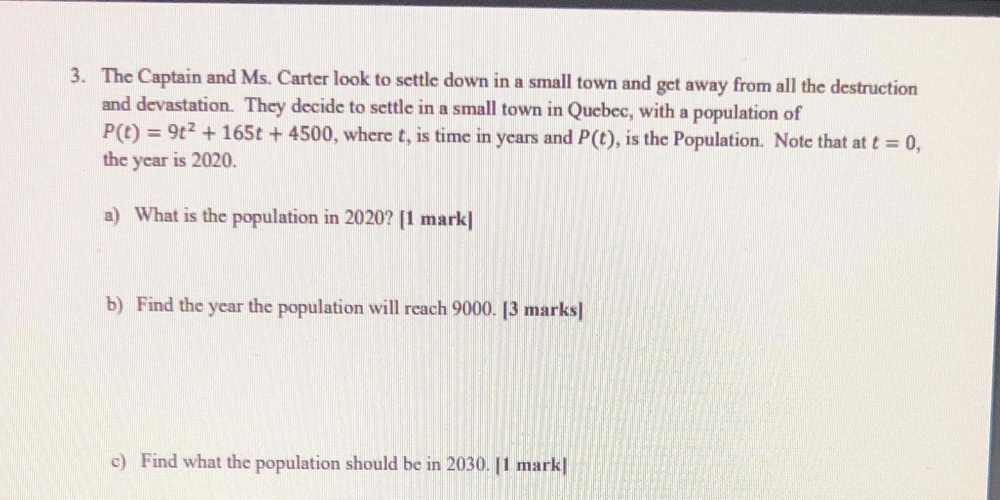 3. The Captain and Ms. Carter look to settle down