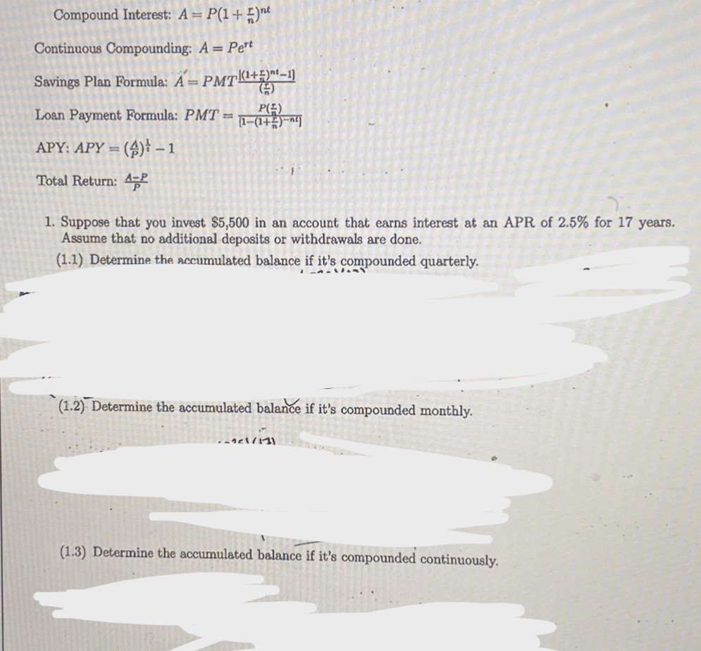 I need an answer immediately please Compound