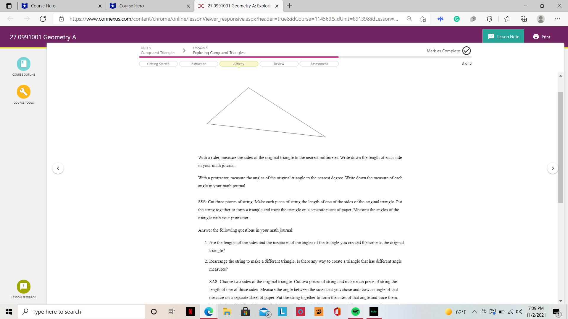 Course Hero * *Course Hero X X 27.0991001