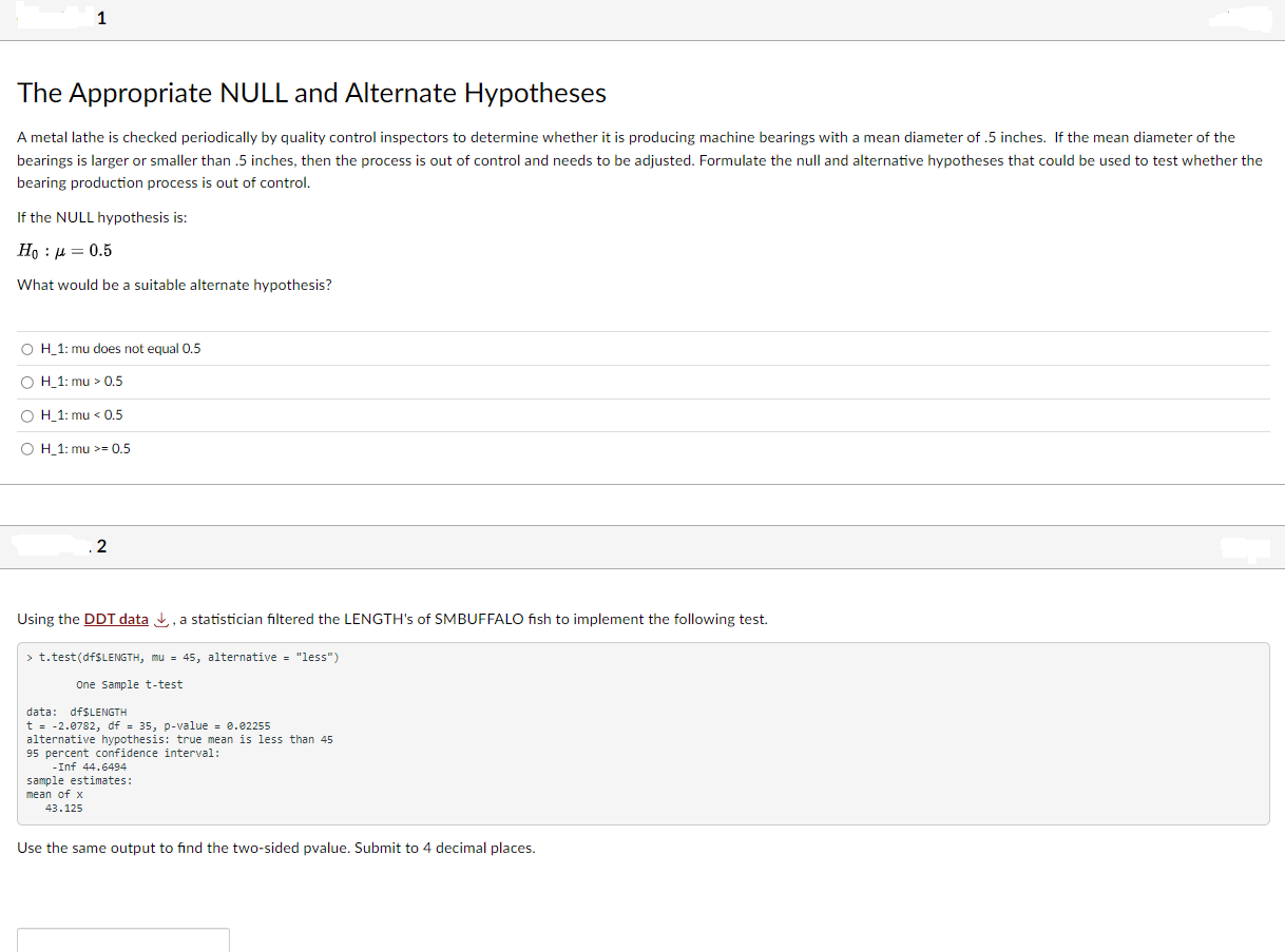 Please use R programming language. Please help by