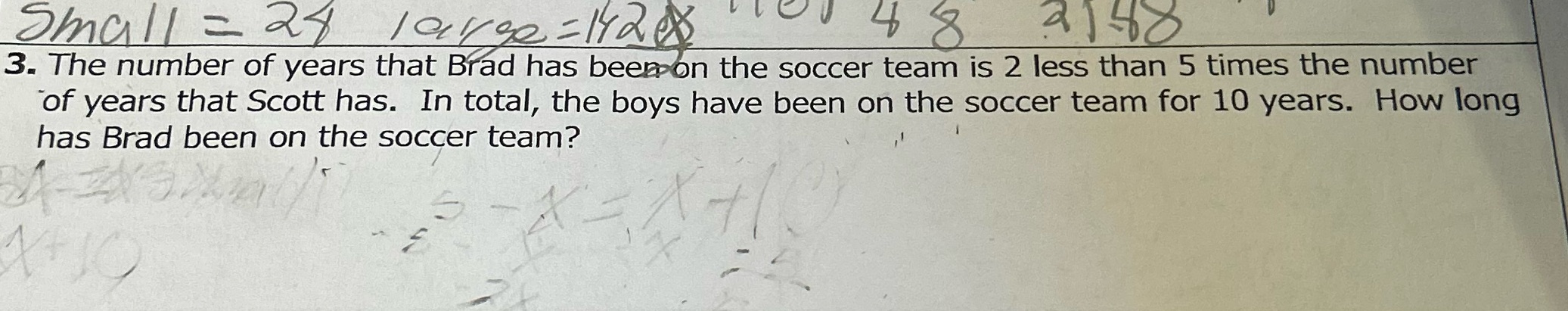 Small = as large = Hyde 8 2140 3. The number of