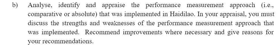 13) Analyser identify and appraise the
