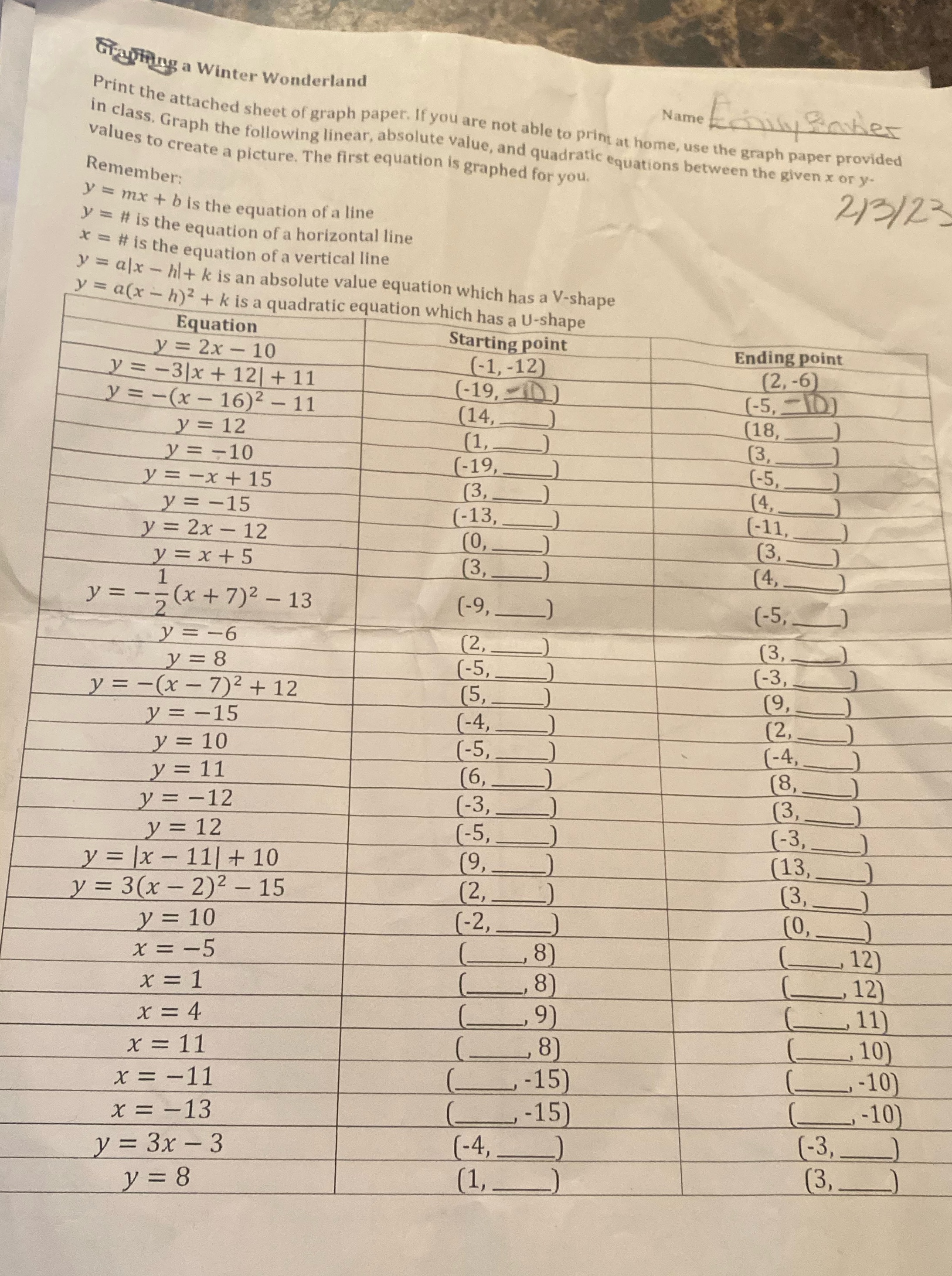 Could someone please help me with all of these?