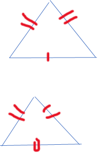 Illustrate SAS, and ASA , AAS, and HL