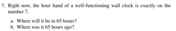 7' Right now. the hour hand of a welHunctiuning