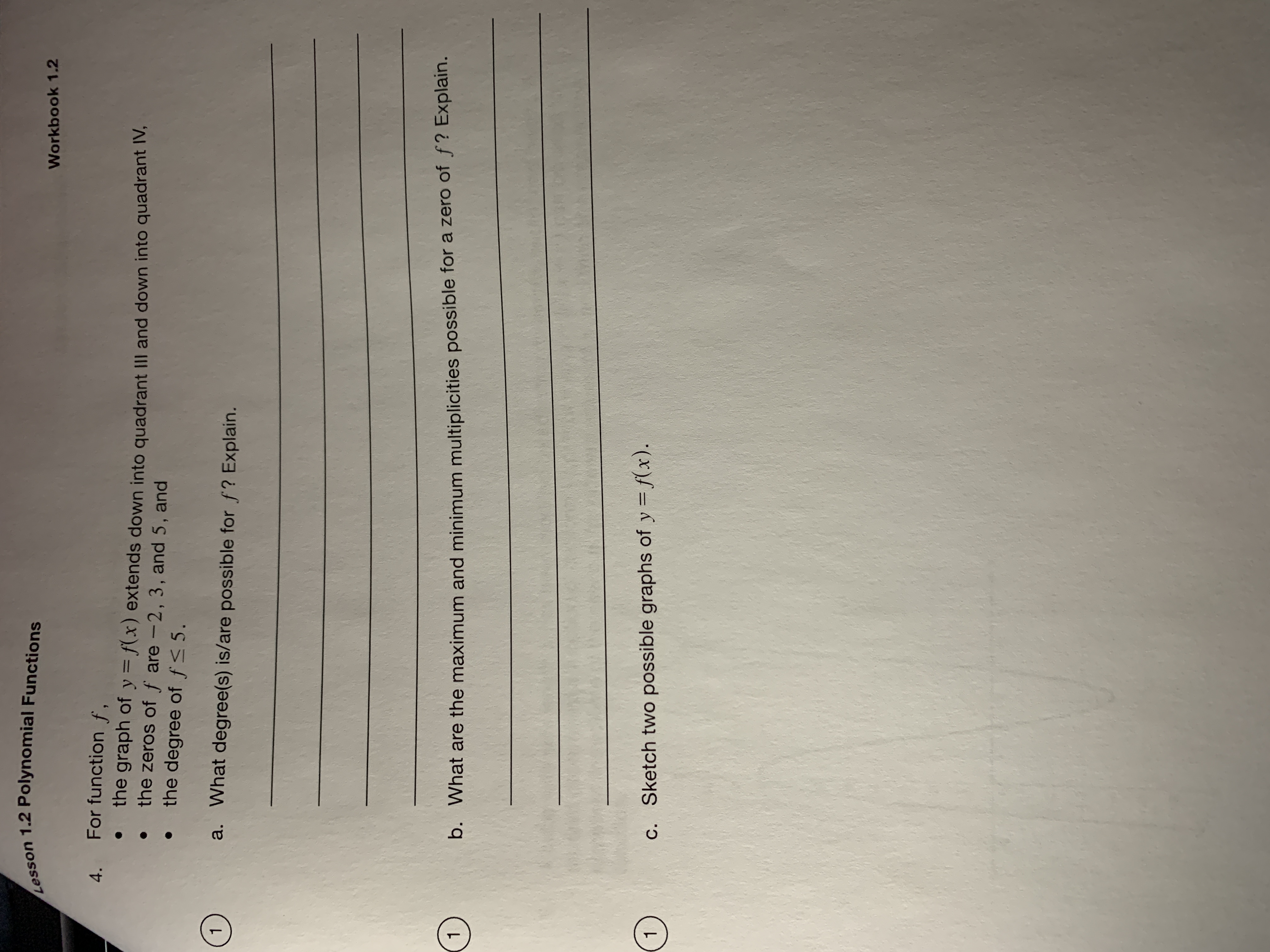need help answering please show all work make