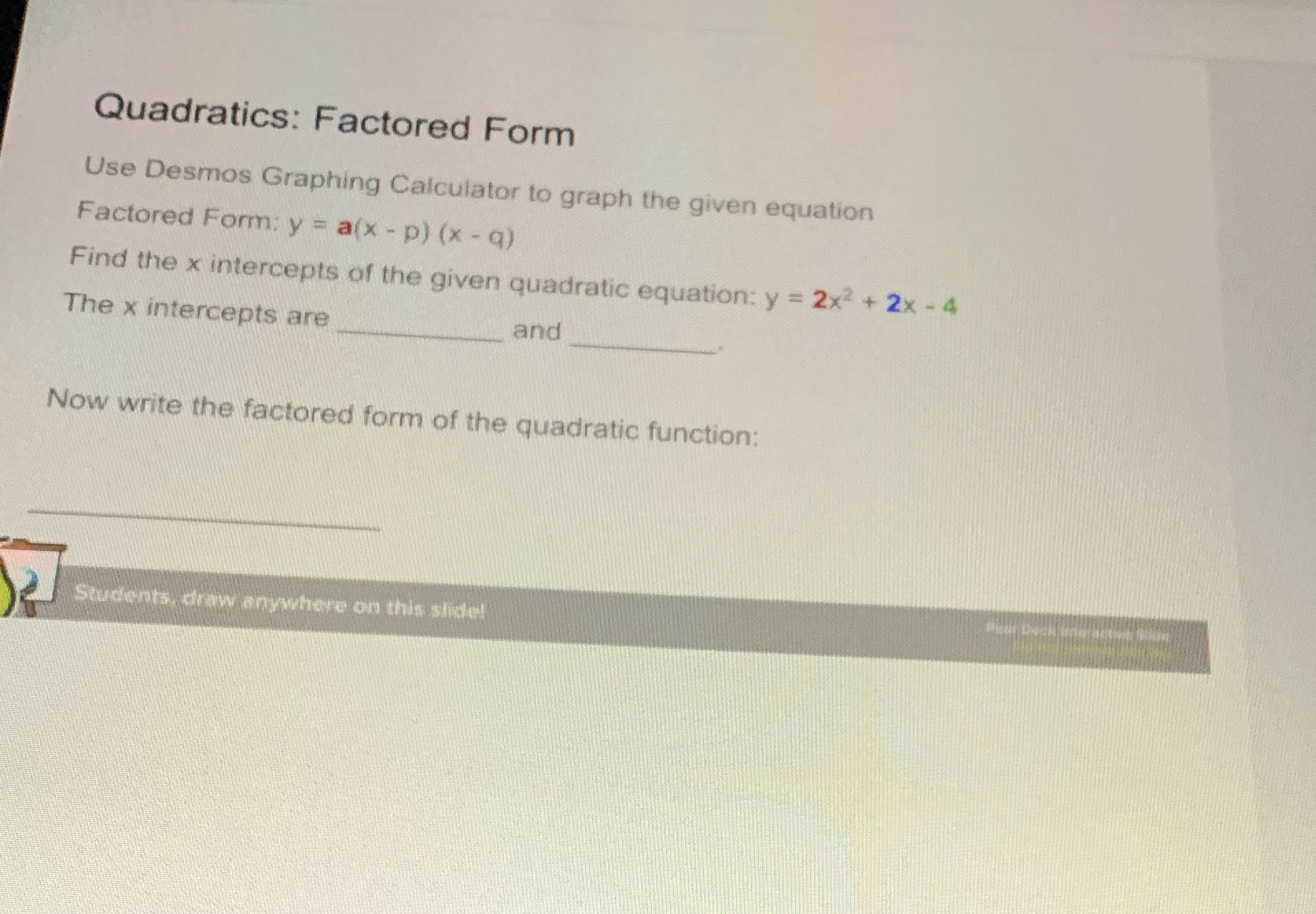 Can someone please answer this :)) Quadratics: