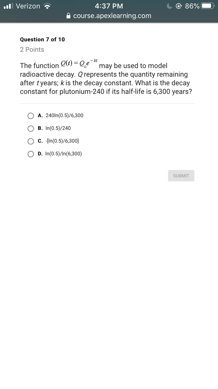 What's the answer to this question? Here's the