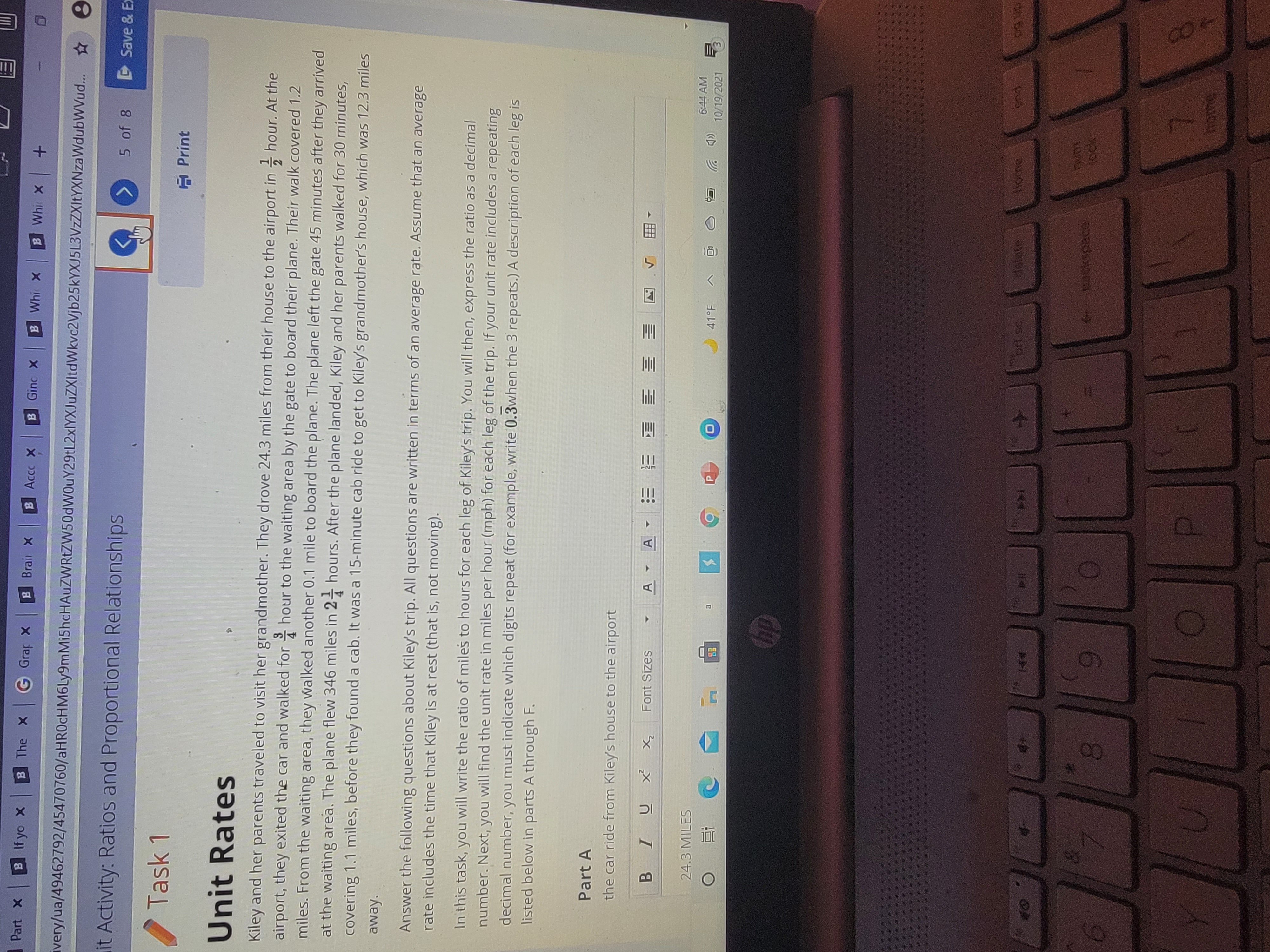 Part x B If yo X B The x G Grap X B Brail X B