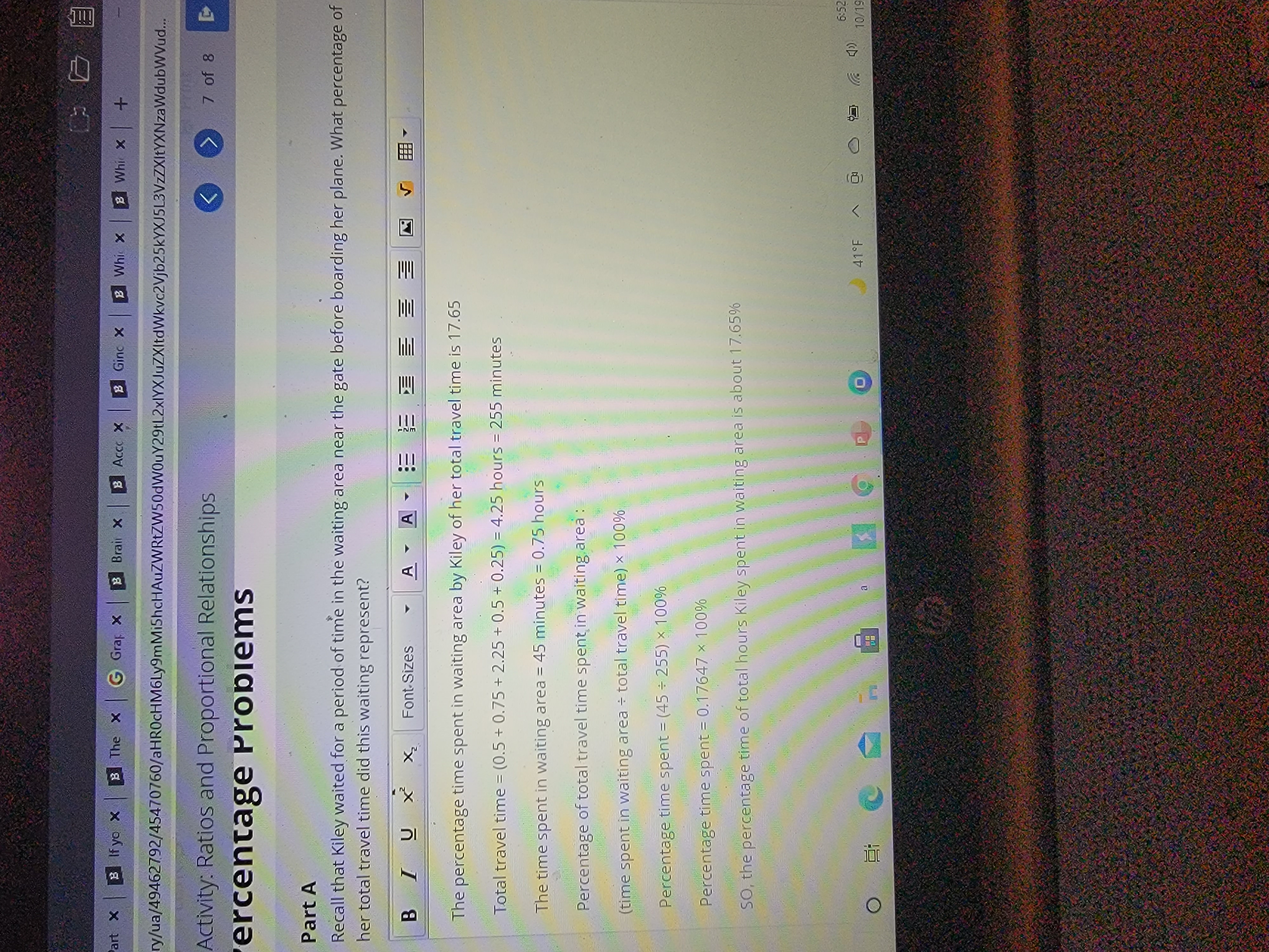 Part x B If yo X B The x G Grap X B Brail X B