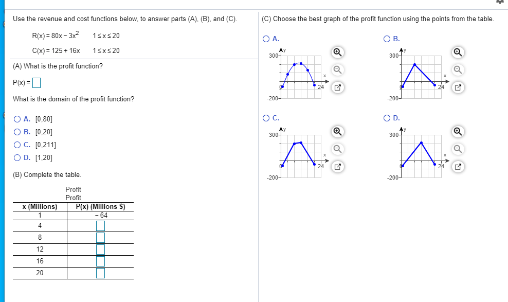 p14 Use the and cost functions below Use the