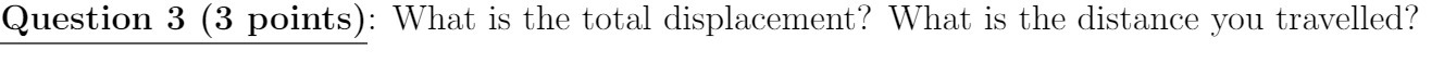 Question 3 (3 points): What is the total
