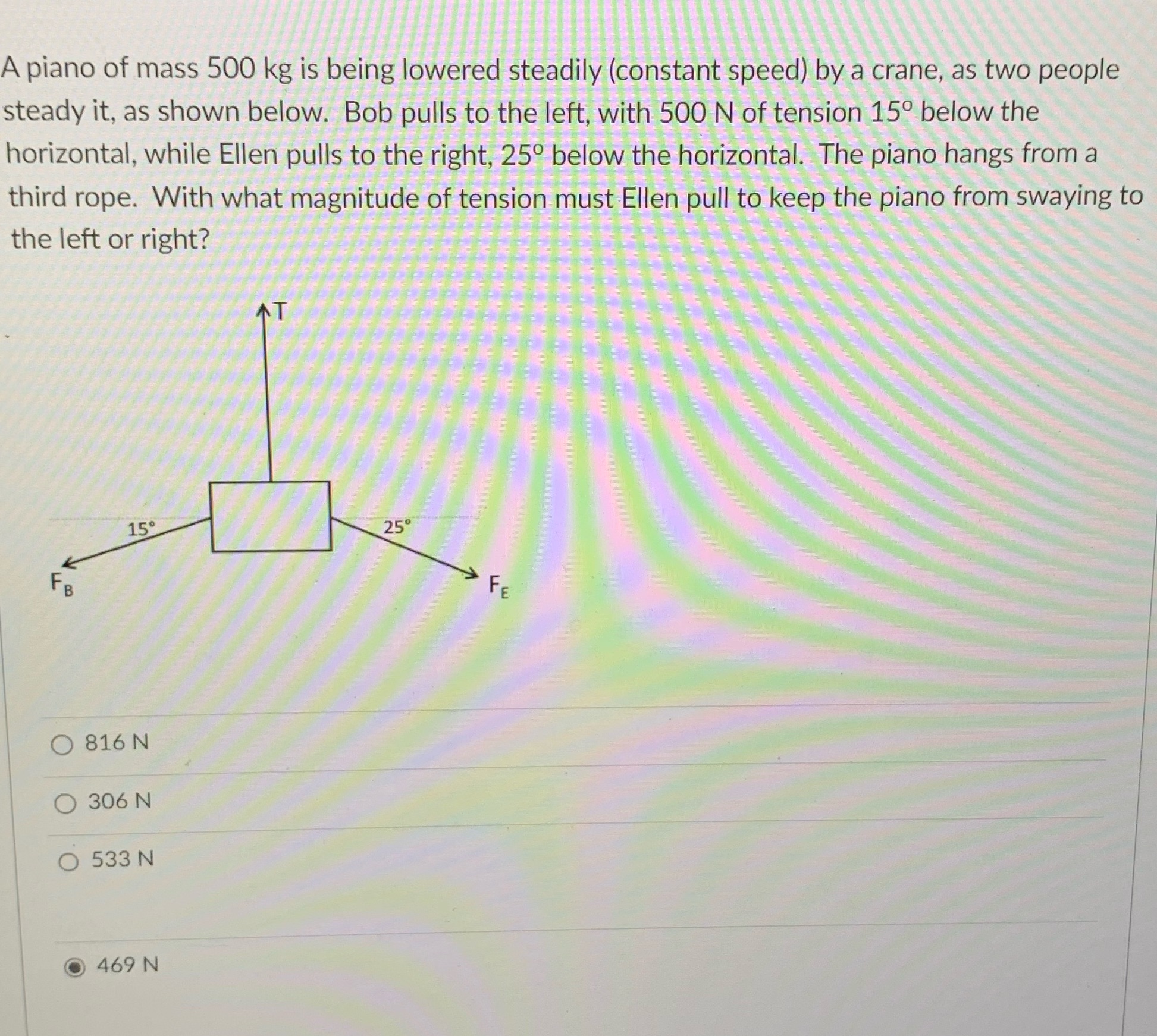 Not sure if my answer is correct? Please help. A