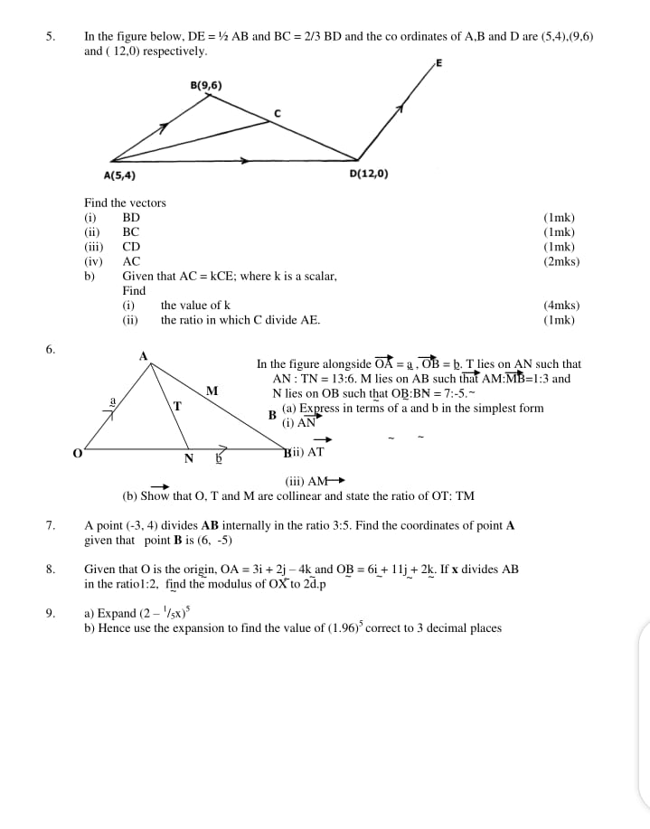 Give correct answers only 5. In the figure below,