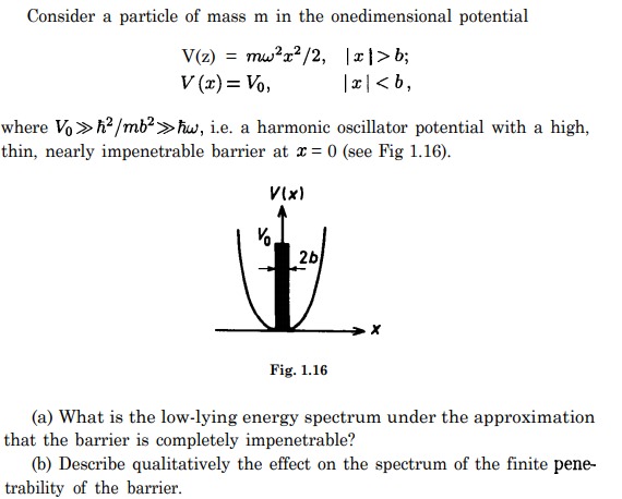 One- dimensional motions; Consider a particle of