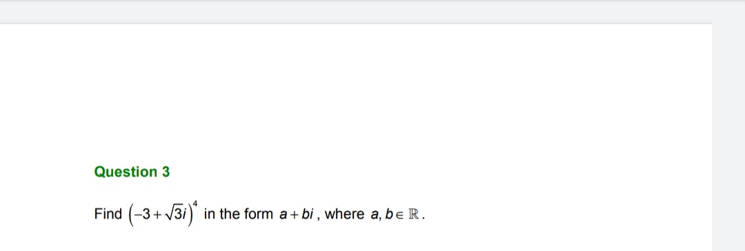 Solve step by step Question 4 Find V-5+12/ giving